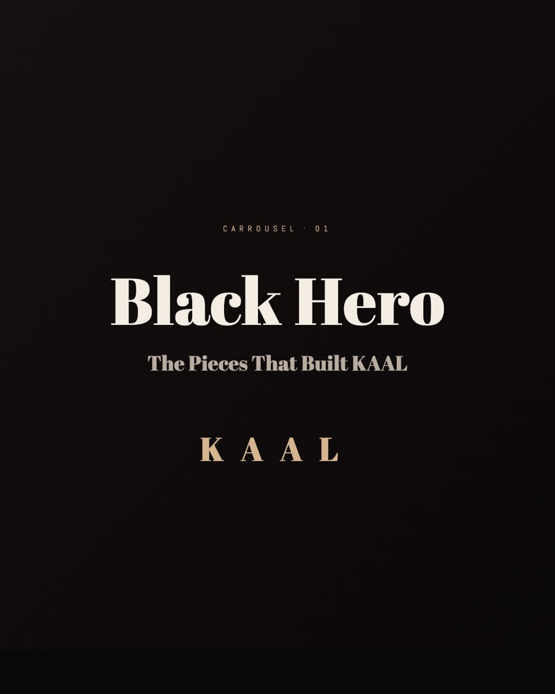 Black Hero carousel
