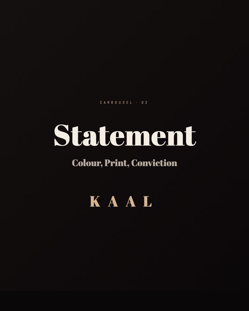 Statement carousel